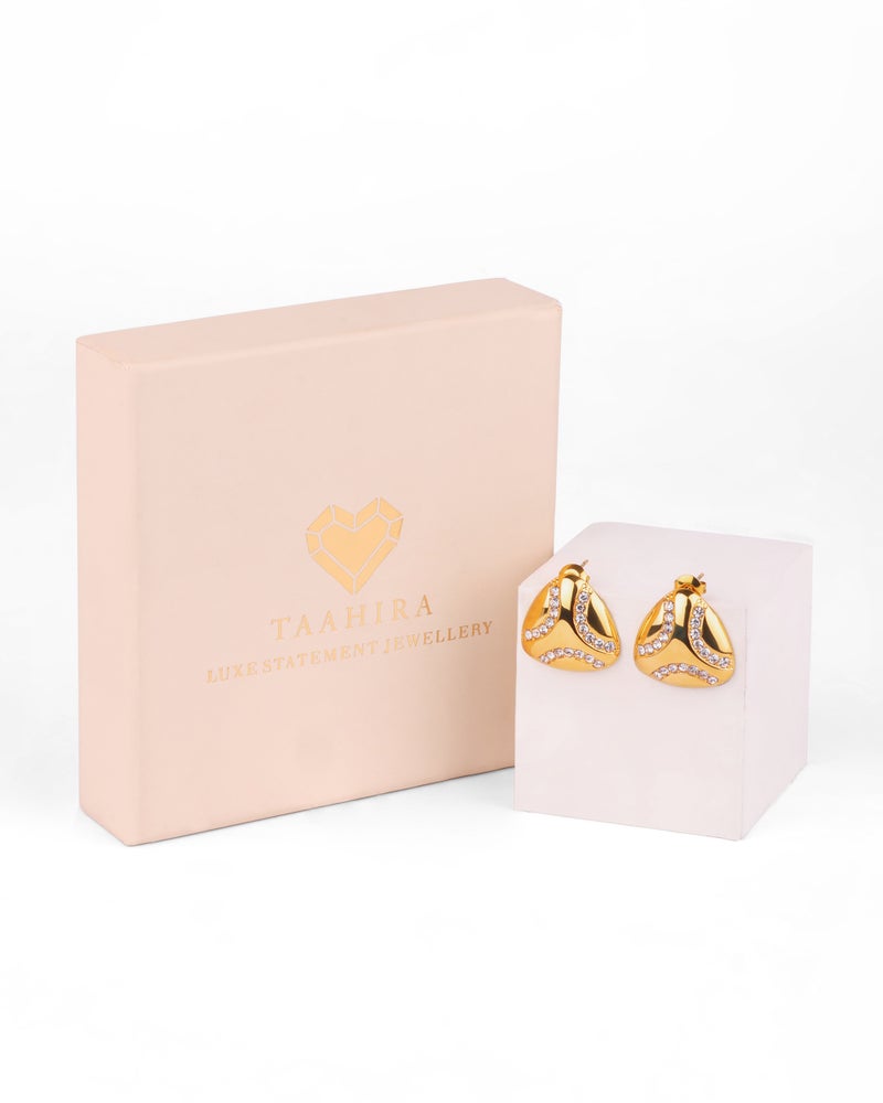 TAAHIRA Rumi Zircon Earrings - Image 3